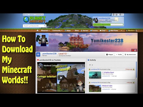 Planet Minecraft Download Instructions!