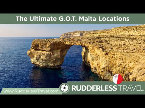 THE ULTIMATE GAME OF THRONES MALTA LOCATIONS (Day 3) *Just before the Azure Window Collapsed*