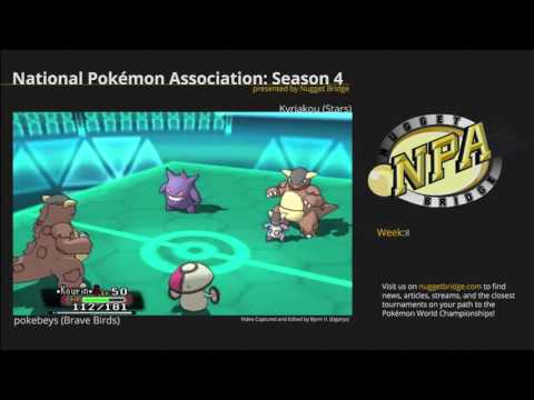 NPA 4 Week 8 - pokebeys (Brave Birds) vs Kyriakou (Stars)