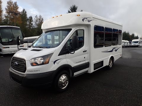 Northwest Bus Sales 2015 Starcraft Starlite 14 Passenger Ford Transit Shuttle - S88382