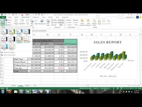 Excel 2010 Tutorial for Beginners - Part 1