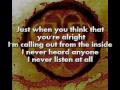 Breaking Benjamin - Polyamorous (Lyrics on screen ...