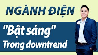 Ngành điện “bật sáng” trong downtrend