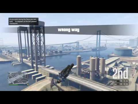 GTA V online stunt series gliding|| EPIC GLIDE