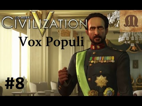 Let's Play Civilization 5 Vox Populi - Ethiopia ep.8 (deity, epic)