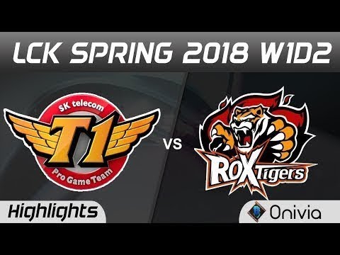 SKT vs ROX Highlights Game 2 LCK Spring 2018 S8 W1D2 SK Telecom T1 vs ROX Tigers by Onivia