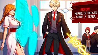 Ele Nasceu com Magia Infinita Rank SSS Mas Esconde Isso na Academia de Magia Para ser Comum - Manhwa