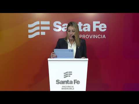 Conferencia de prensa de la vocera Virginia Coudannes