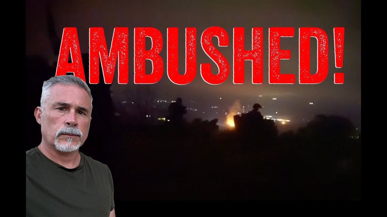 LIVE: HARD FIGHTING IN LEBANON - IDF AMBUSHED