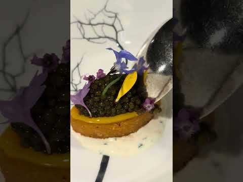 Best Caviar Hash Brown I've Ever Had at Providence Restaurant in Los Angeles