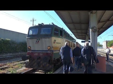 E655.206 sul MRS 57313 Roma Smistamento - Surbo, in partenza da Pomezia