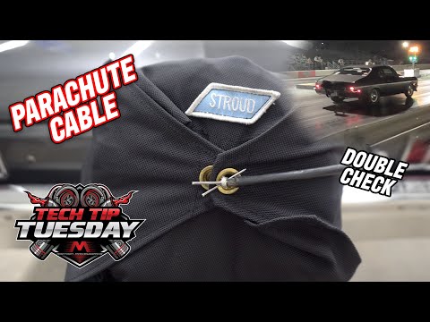 Quadruple Check This!!! Parachute Cable Tech Tip Tuesday