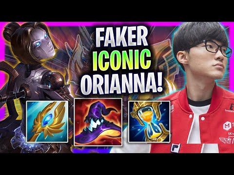 FAKER PLAYING HIS ICONIC ORIANNA! - T1 Faker Plays Orianna Mid vs Akali! | Season 2024