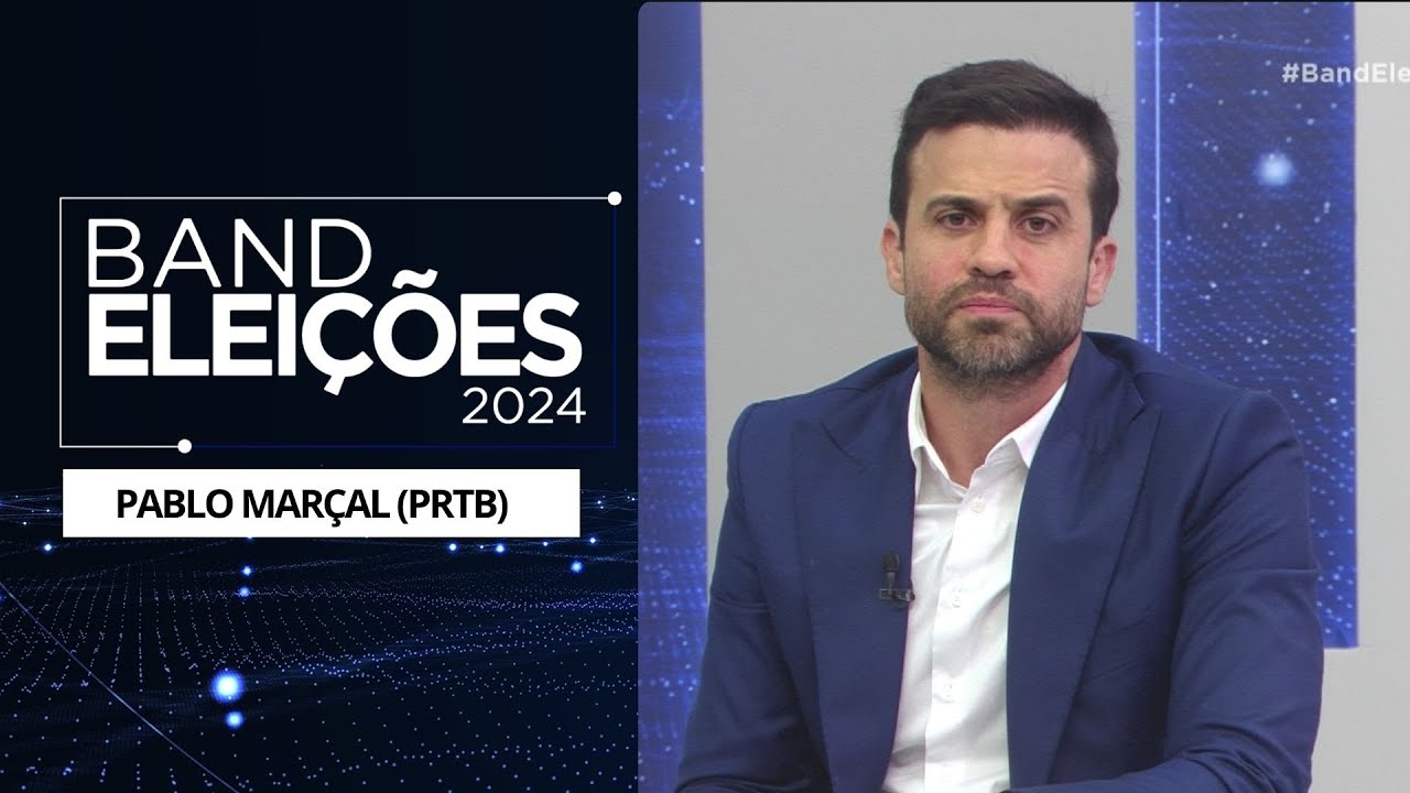 Pablo Marçal (PRTB) é entrevistado no Band Eleições