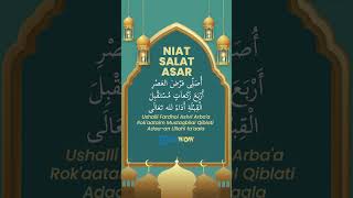 Bacaan Niat Salat Asar, Lengkap dengan Cara Membaca Beserta Artinya