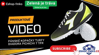 Pánské kopačky turfy Diadora Pichichi 7 TFR černé3