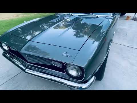 Out for a drive 68 Camaro on restored 50 year old CRAGAR SS wheels and bias ply tires