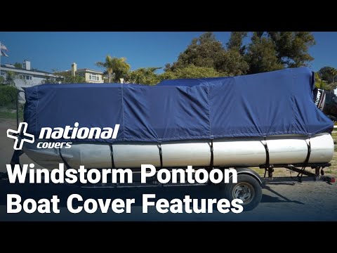 Windstorm Pontoon Boat Cover Features | National Covers