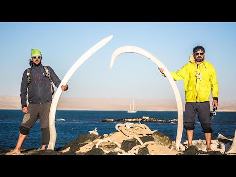 The SKELETON COAST.  Sailing into Namibia!  Sailing Vessel Delos Ep. 145