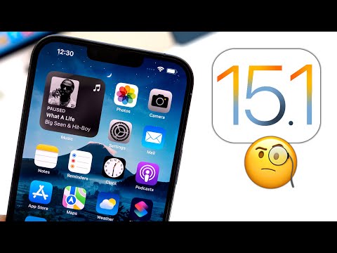 iOS 15.1 RC - More Changes, Bug Fixes, Battery Life & Release Date