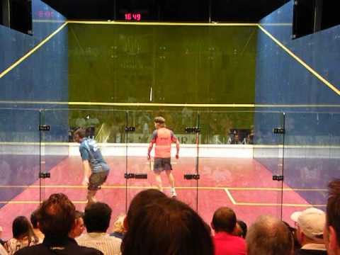 Legends of Squash 2012 (Namur, Belgium) - David Palmer vs. Peter Nicol, Part 2 of 7