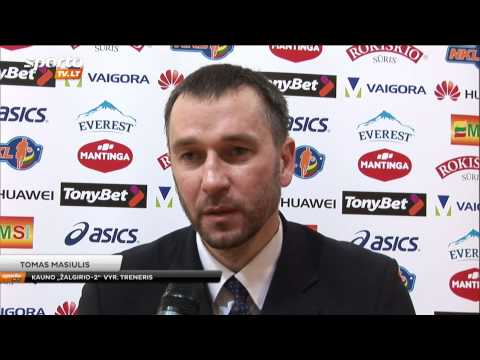 SportoTv.lt: NKL: Kęstučio Naruševičiaus ir Tomo Masiulio komentaras po rungtynių