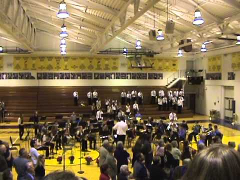 2012 12 02 WJHS 7th & 8th Grade Band a The Star Spangled Banner