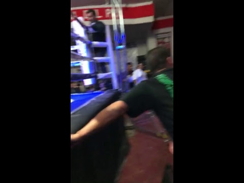 TLC Juaquin camarena 4th pro fight