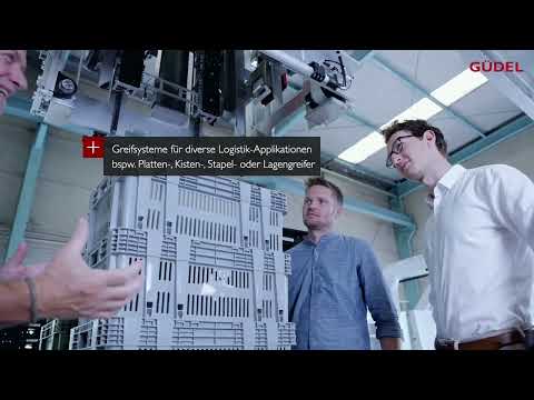 Güdel Intralogistik für schnell drehende Produkte mit FP-5 HP (DEUTSCH)