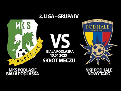 Skrót meczu: MKS Podlasie Biała Podlaska 2:0 NKP Podhale Nowy Targ