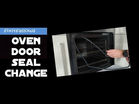 Oven door seal change ( Zanussi AEG Electrolux Ikea John Lewis Lamona)