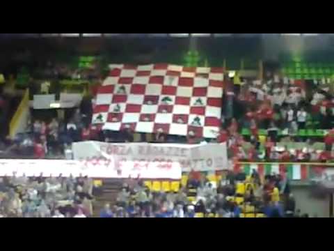 Coreografia AdF - 29/1/2012 - Busto Arsizio vs Piacenza - Finale Coppa Italia