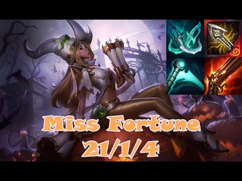 Miss Fortune ADC Full Game KR Challenger Patch 9.24