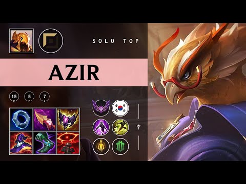 Azir Top vs Yasuo - KR Master Patch 25.24