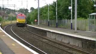 preview picture of video '**Super 60 visits Scotland in tandem with 92037 on 6X65 at Carluke 3 August 2012.mpg**'