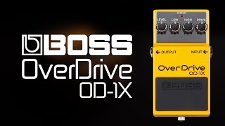 Video thumbnail for Boss OD-1X OverDrive Demo by Beau Monde Guitars