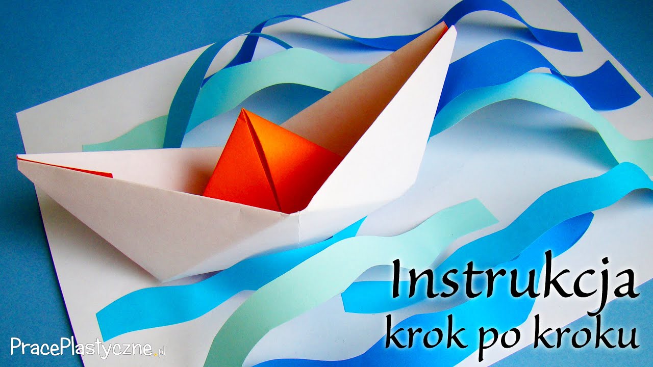 Jak zrobić łódkę z papieru? Statek Origami