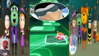 Aram Sam Sam It's Halloween Tiles Hop MK Puzzle