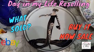 Thrifted Finds Sell for Profit | Buy It Now Sale | What Sold? | Full-time Reseller Vlog #thrifting