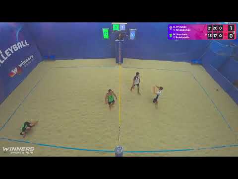 13:25 R. Prytuliak / Y. Yevdokymov - M. Horobets / Y. Bohdashkin 16.11.2022 | Winners Beach Volleyba
