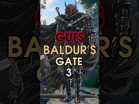 how to make GUTS(Millennium Falcon) in Baldur's Gate 3 - Fighter/Barb build #baldursgate3 #berserk