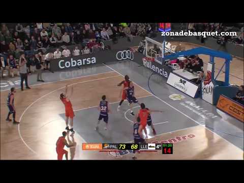 LEB ORO 18/19 | Eric Stutz (Força Lleida), partido ante Palencia