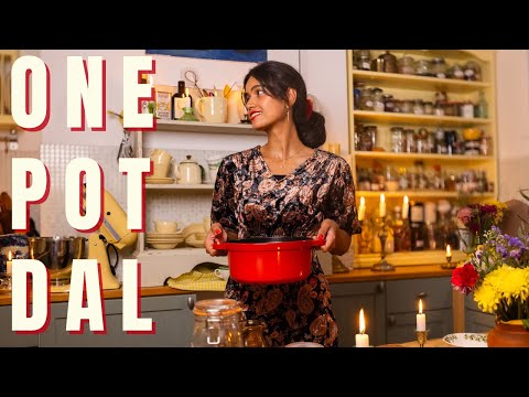 One Pot Dal | Simple, Comforting Indian Lentils (Masoor Dal Recipe)