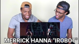 Merrick Hanna: 11-Year-Old Dances Midair To &quot;iRobot&quot; - AGT 2017 (REACTION)