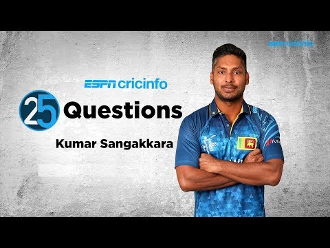 25 Questions with Kumar Sangakkara