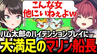 【ハム太郎3】あり得ないテンションでプレイするスバルとそれを見守るマリン船長が面白すぎたw【大空スバル/宝鐘マリン/ホロライブ切り抜き】
