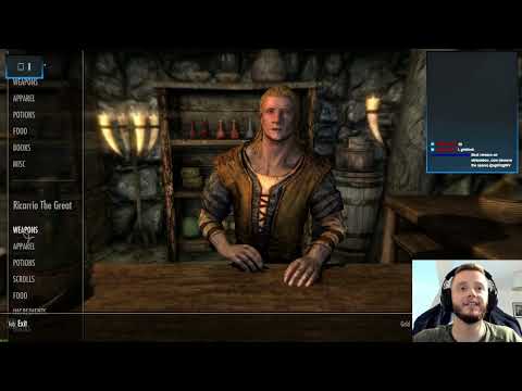 Skyrim Survival Episode 7- Getting Organised and finding Barbas.