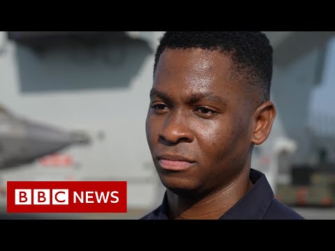 Life on board HMS Queen Elizabeth - BBC News
