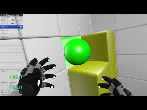 Q.U.B.E (Director's Cut) Prior World Record (37:09.71)