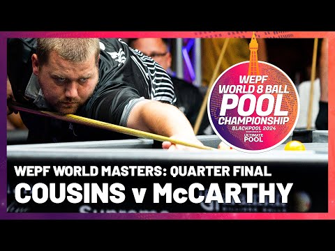 ALL STAR QUARTER FINAL | Quarter Final | Tom Cousins v Ronan McCarthy | 2024 WEPF World Mens Masters